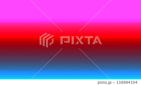 Vibrant Magenta Red and Cyan Blue Horizontal Striped Background 138994104