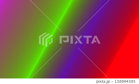Bold Red and Neon Green Contrast Gradient 138994385