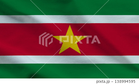 Suriname celebrates Independence Day with vibrant flag representation and national pride on Flag Day 138994595