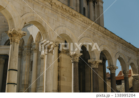 Old church on a sunny day in the old town of Split, Croatia. Old church on a sunny day in the old town of Split, Croatia. 138995204