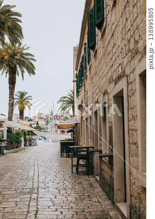 Amazing view of Trogir old town, Croatia. Amazing view of Trogir old town, Croatia. 138995805