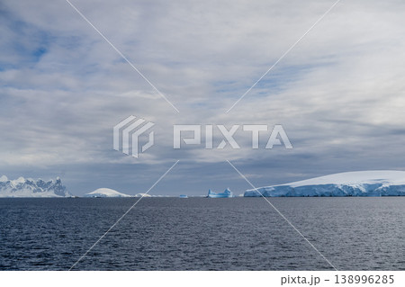 Antarctic landscape near the Lemaire channel 138996285