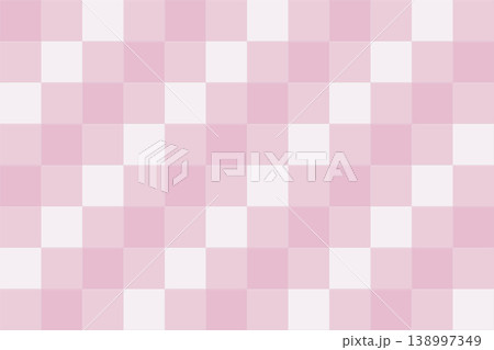 パステルピンクのタイルモザイク背景 138997349