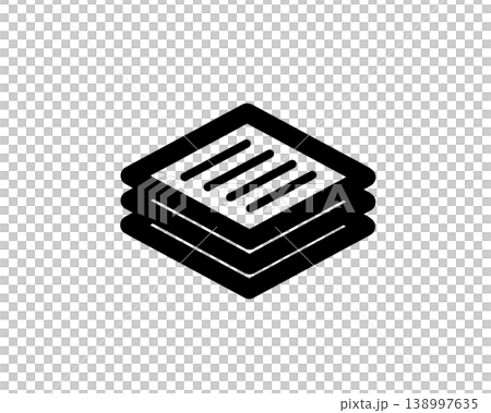 Simple icon of overlapping documents (documents, papers, stack of documents) Simple icon of overlapping documents (documents, papers, stack of documents) 138997635