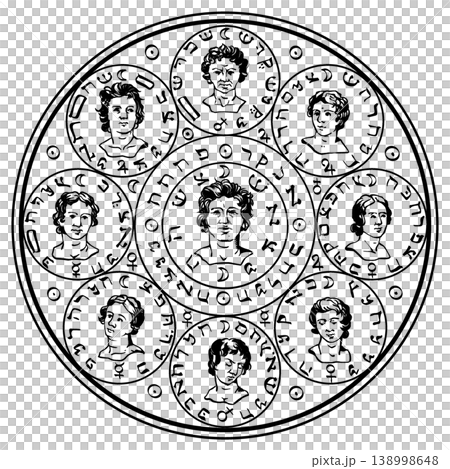 モーセ第6・第7の書　火の精霊の印章 138998648