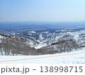 青空と白銀のゲレンデ 138998715