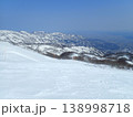 青空と白銀のゲレンデ 138998718
