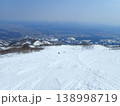 青空と白銀のゲレンデ 138998719