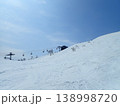 青空と白銀のゲレンデ 138998720