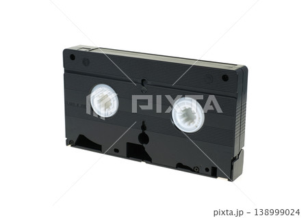 古いVHSビデオテープ　裏面 138999024