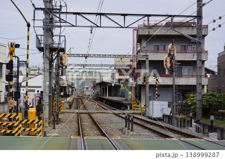 埼玉県秩父市の秩父鉄道の御花畑駅周辺の風景 埼玉県秩父市の秩父鉄道の御花畑駅周辺の風景 138999287