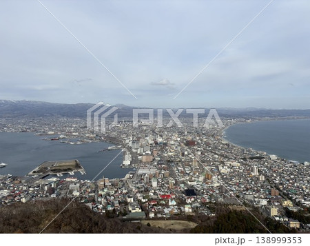 函館山展望台から見た函館市街の景色(3月) 函館山展望台から見た函館市街の景色(3月) 138999353