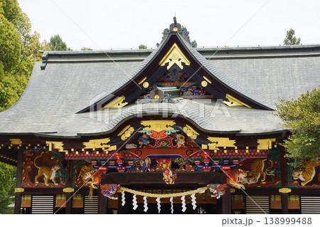 埼玉県秩父市の秩父神社の風景 埼玉県秩父市の秩父神社の風景 138999488