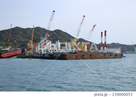 造船所 淡路島 瀬戸内海 兵庫県 造船所 淡路島 瀬戸内海 兵庫県 139000053