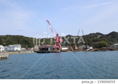 造船所 淡路島 瀬戸内海 兵庫県 造船所 淡路島 瀬戸内海 兵庫県 139000059