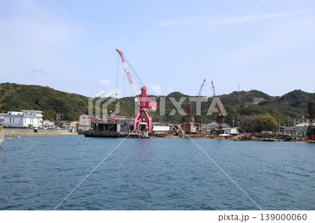 造船所 淡路島 瀬戸内海 兵庫県 造船所 淡路島 瀬戸内海 兵庫県 139000060