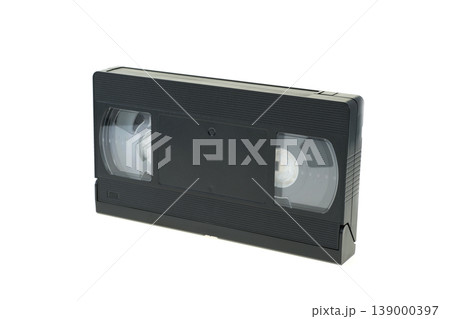 古いVHSビデオテープ　表面 139000397
