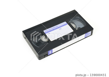 古いVHSビデオテープ　表面 139000431