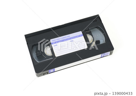 古いVHSビデオテープ　表面 139000433