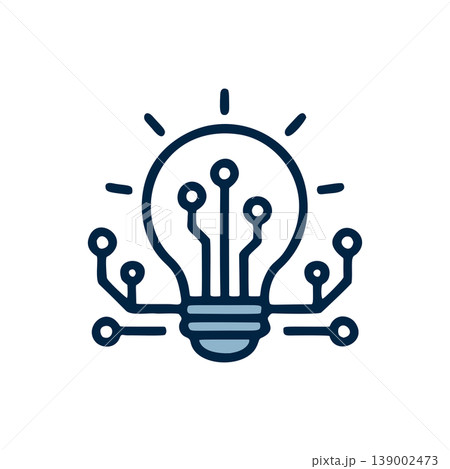 Line Art Lightbulb Technology Innovation Solution Idea Symbol Sign Icon Line Art Lightbulb Technology Innovation Solution Idea Symbol Sign Icon 139002473