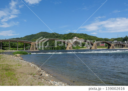 初夏の錦帯橋 初夏の錦帯橋 139002616