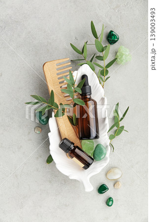 Natural Beauty Essentials with Crystals and Eucalyptus Natural Beauty Essentials with Crystals and Eucalyptus 139003493
