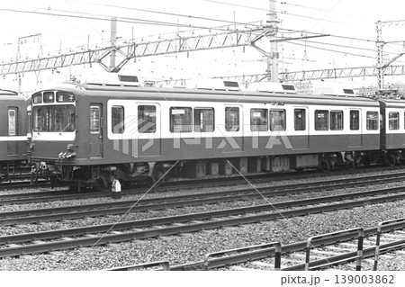 京急800形、822-3、金沢検車区、1982年3月21日 139003862
