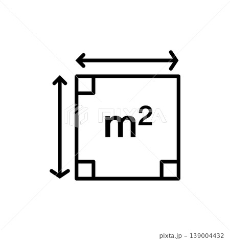 Property Floor Area Measurement Icon 139004432