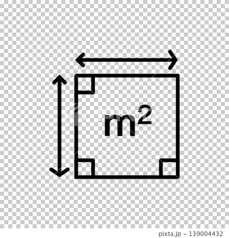 Property Floor Area Measurement Icon 139004432