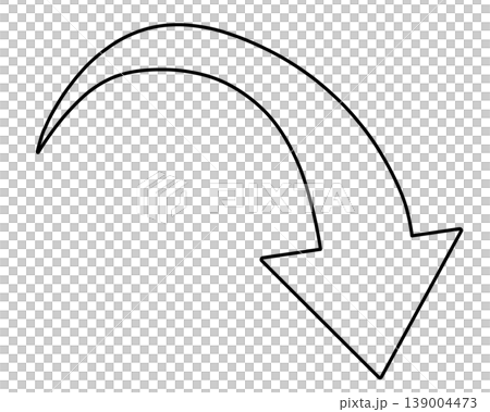 A downward pointing arrow A downward pointing arrow 139004473