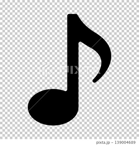 簡單的音符插圖素材（向量圖） 139004689