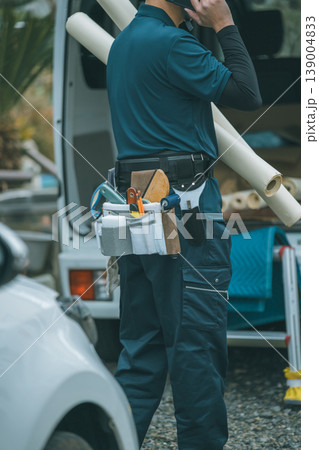 クロス職人の腰道具 クロス職人の腰道具 139004833