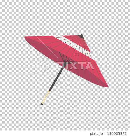 和傘のイラスト 番傘 和風小物 和風素材 和傘のイラスト 番傘 和風小物 和風素材 139005371