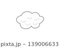 ふわふわの白い雲 139006633