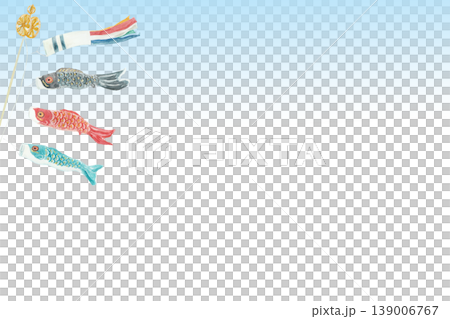 水彩のこどもの日5月の背景イラスト 水彩のこどもの日5月の背景イラスト 139006767