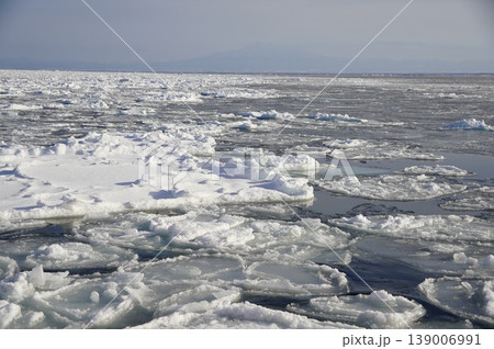 迫力ある流氷 迫力ある流氷 139006991