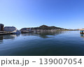函館港若松埠頭から望む函館山 139007054