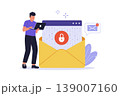 Secure Email Encryption and Data Privacy Concept 139007160