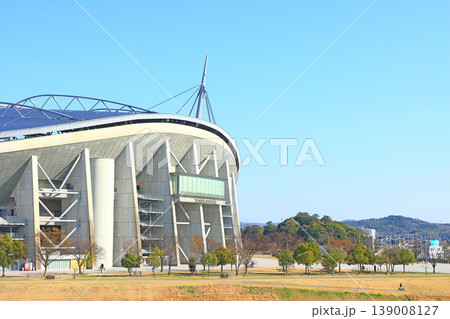 愛知県豊田市、豊田スタジアムの風景 愛知県豊田市、豊田スタジアムの風景 139008127