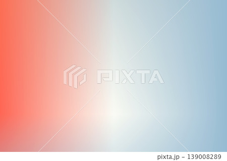 Soft red to blue gradient abstract background with light center and minimalist pastel tones Soft red to blue gradient abstract background with light center and minimalist pastel tones 139008289