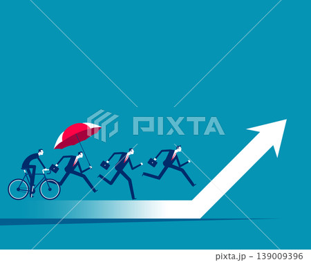 Successful. Business people with commitment to achieving goals. Successful. Business people with commitment to achieving goals. 139009396