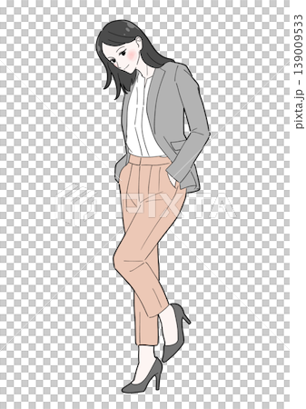 かっこいい女性　社会人 139009533