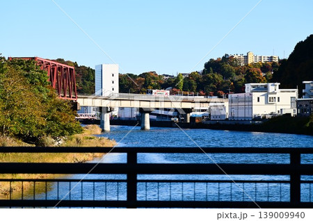 鉄の町釜石市を走る三陸鉄道 139009940