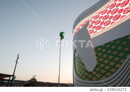 大阪・関西万博(EXPO2025)のトルクメニスタン館 139010272