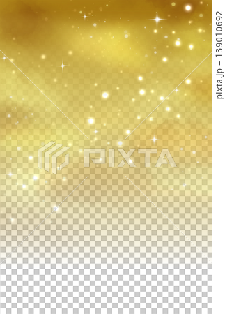 一幅以閃亮的黃色漸變為背景的插圖。 139010692
