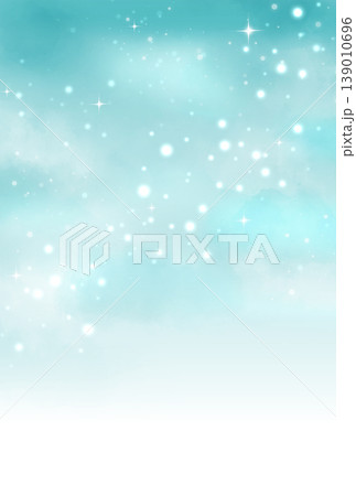 薄い水色のキラキラしたグラデーションになっている背景のイラスト 薄い水色のキラキラしたグラデーションになっている背景のイラスト 139010696