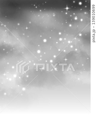 グレーのキラキラしたグラデーションになっている背景のイラスト 139010699