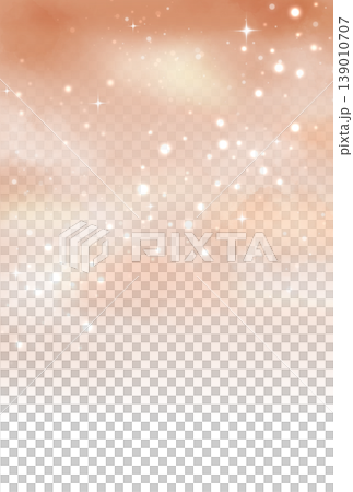 薄いオレンジ色のキラキラしたグラデーションになっている背景のイラスト 薄いオレンジ色のキラキラしたグラデーションになっている背景のイラスト 139010707