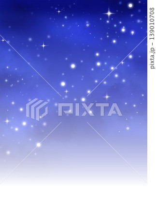 濃い青色のキラキラしたグラデーションになっている背景のイラスト 濃い青色のキラキラしたグラデーションになっている背景のイラスト 139010708