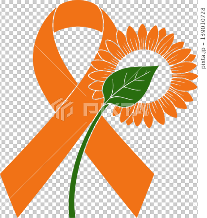 ribbon, sunflower, vector 139010728